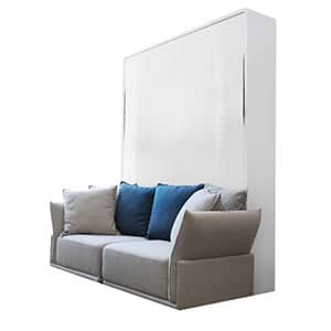 MurphySofa Clean Double Wall Bed Couch